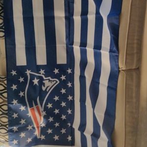 New England Patriots Flag, 4ft 10 inches x 2 ft 11 inches, Brand New